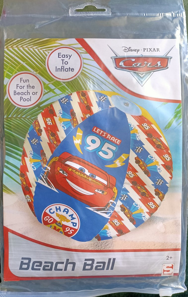 Disney Pixar Cars || Beach ball || Strandbal || fun || kids || Vanaf 2 jaar